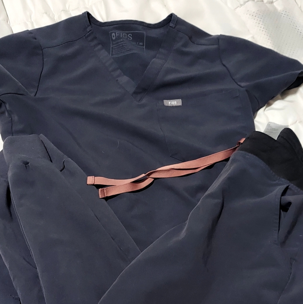 Figs xs Gray Set